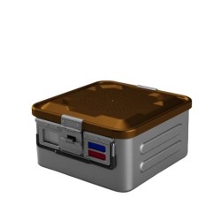 KONTENER DO STERYLIZACJI 1/2 Z FILTREM