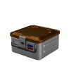 KONTENER DO STERYLIZACJI 1/2 Z FILTREM