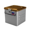 KONTENER DO STERYLIZACJI 1/2 Z FILTREM