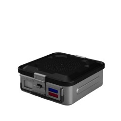 KONTENER DO STERYLIZACJI 1/2 Z FILTREM