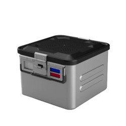 KONTENER DO STERYLIZACJI 1/2 Z FILTREM