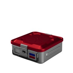 KONTENER DO STERYLIZACJI 1/2 Z FILTREM