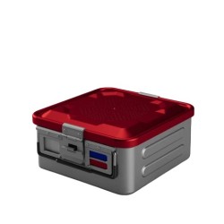 KONTENER DO STERYLIZACJI 1/2 Z FILTREM