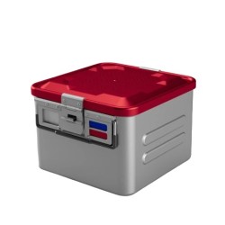 KONTENER DO STERYLIZACJI 1/2 Z FILTREM