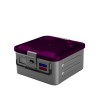 KONTENER DO STERYLIZACJI 1/2 Z FILTREM