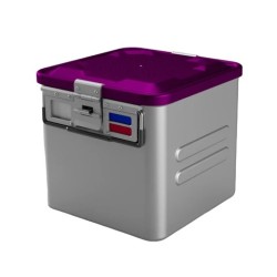 KONTENER DO STERYLIZACJI 1/2 Z FILTREM