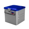 KONTENER DO STERYLIZACJI 1/2 Z FILTREM