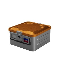 KONTENER DO STERYLIZACJI 1/2 Z FILTREM