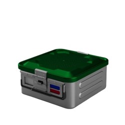 KONTENER DO STERYLIZACJI 1/2 Z FILTREM
