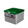 KONTENER DO STERYLIZACJI 1/2 Z FILTREM